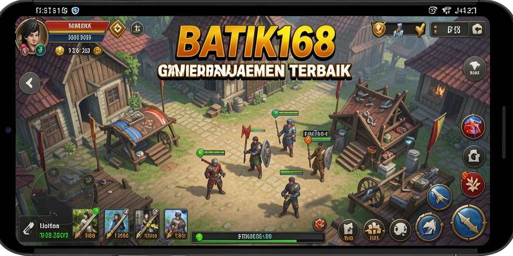 Tampilan utama gameplay BATIK168 dengan strategi yang mendalam.