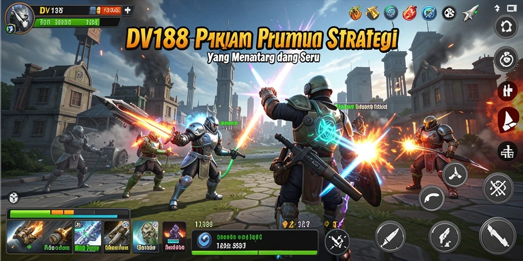 Tampilan gameplay DV188 yang menegangkan dan penuh strategi.