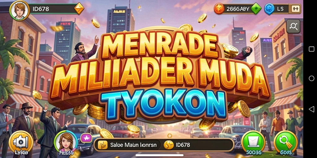 Screenshot ID678 menampilkan aksi seru permainan Tycoon.