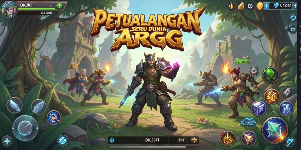 Gameplay seru OKJKT dalam dunia ARPG yang menantang.