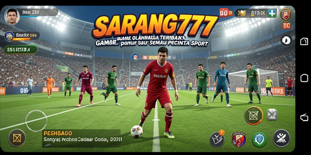 Tampilan menarik dari gameplay SARANG777 yang penuh aksi olahraga.